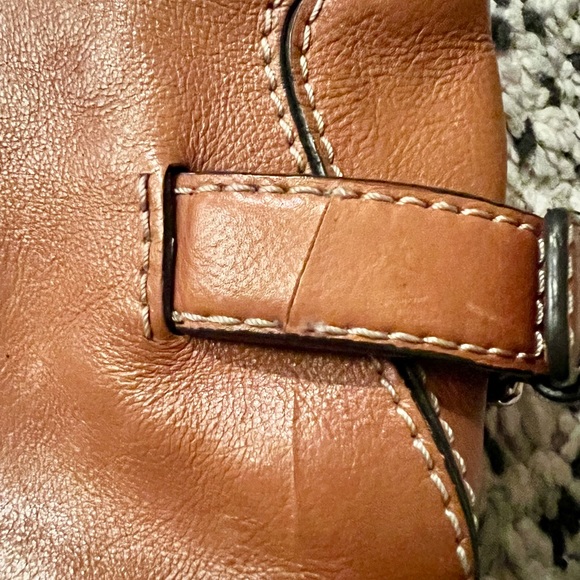Michael Kors Leather Boho Bag. Functional, good vintage condition. - Picture 7 of 7